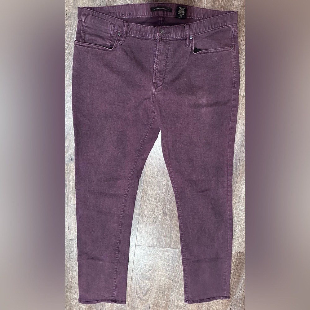 John Varvatos Plum jeans with Pockets